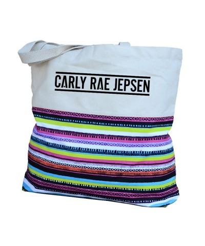 Carly Rae Jepsen Stripe Canvas Tote $15.83 Bags