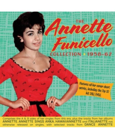 Annette Funicello CD - The Singles & Albums Collection 19 58-19 62 $32.80 CD