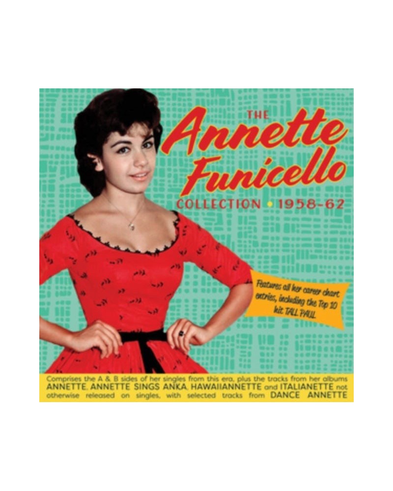 Annette Funicello CD - The Singles & Albums Collection 19 58-19 62 $32.80 CD