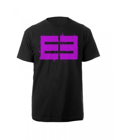 Emblem3 Splatter Logo Black Tee $7.37 Shirts