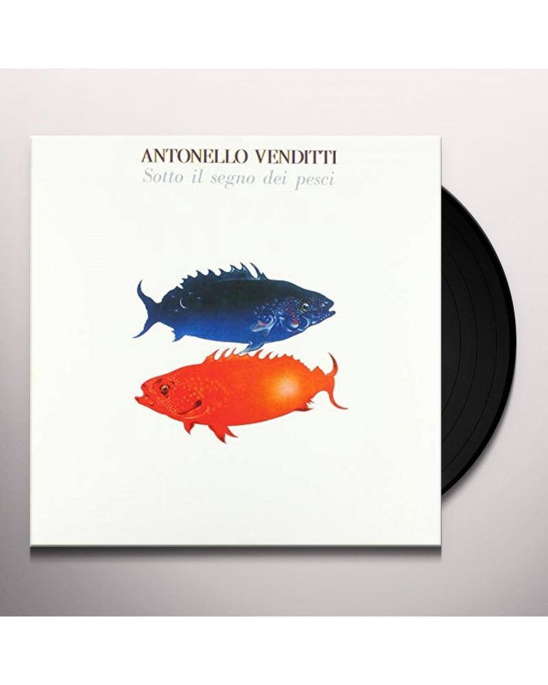 Antonello Venditti SOTTO IL SEGNO DEI PESCI 40TH ANNIVERSARY EDITION Vinyl Record $7.83 Vinyl