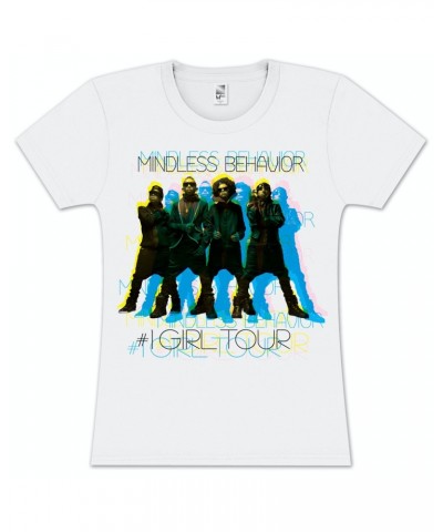 Mindless Behavior Shadow Group Girlie T-Shirt $3.44 Shirts