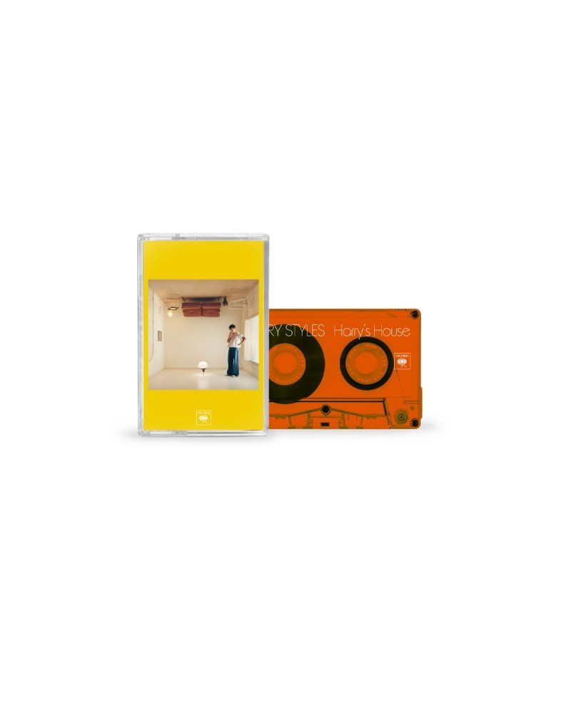 Harry Styles Harry's House Cassette - Orange (Limited Edition) $9.65 Tapes