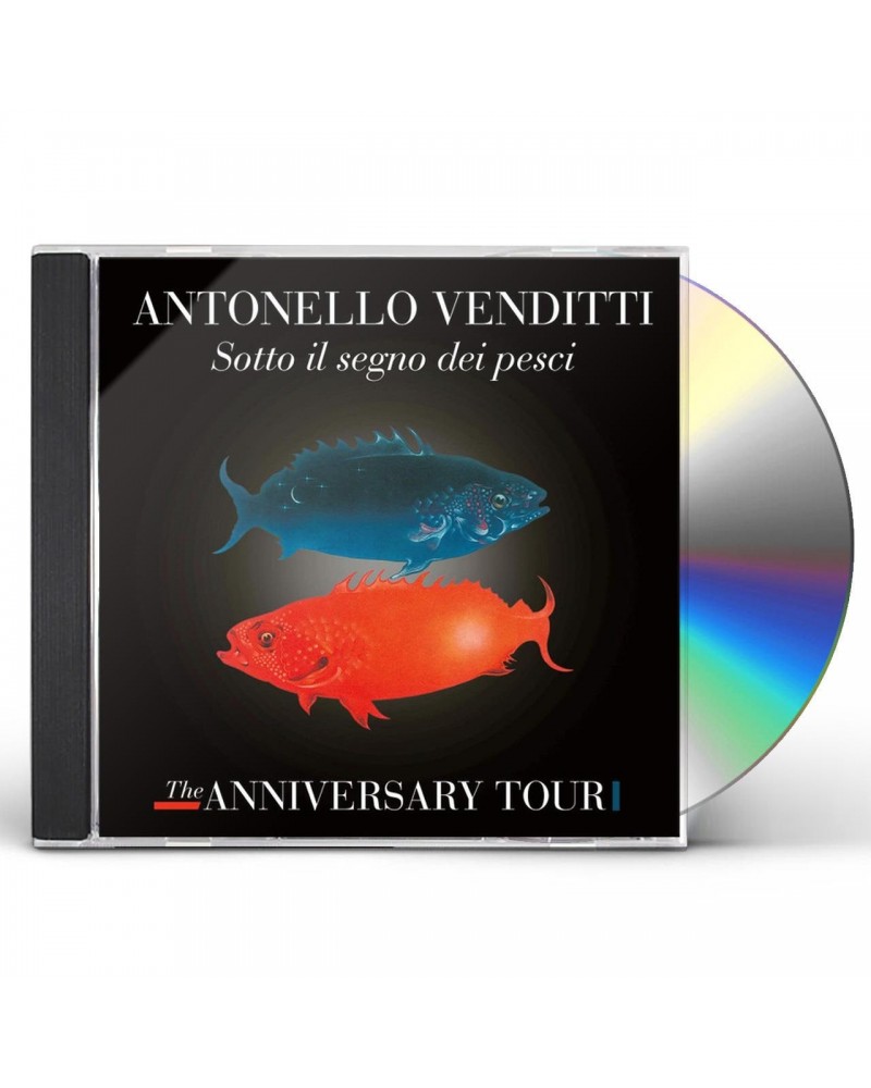 Antonello Venditti SOTTO IL SEGNO DEI PESCI: THE ANNIVERSARY TOUR CD $14.45 CD