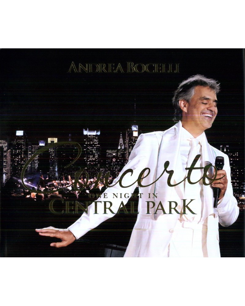 Andrea Bocelli CONCERTO ONE NIGHT IN CENTRAL PARK CD $8.99 CD