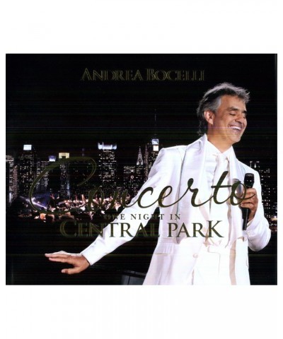 Andrea Bocelli CONCERTO ONE NIGHT IN CENTRAL PARK CD $8.99 CD