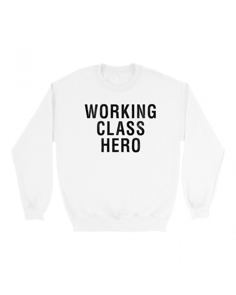 John Lennon Sweatshirt | Working Class Hero Worn By Sweatshirt $7.58 Sweatshirts