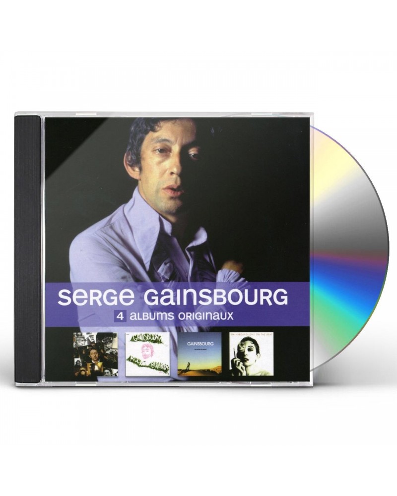 Serge Gainsbourg 4 ORIGINAL ALBUMS 2 CD $12.53 CD