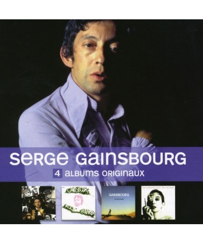 Serge Gainsbourg 4 ORIGINAL ALBUMS 2 CD $12.53 CD