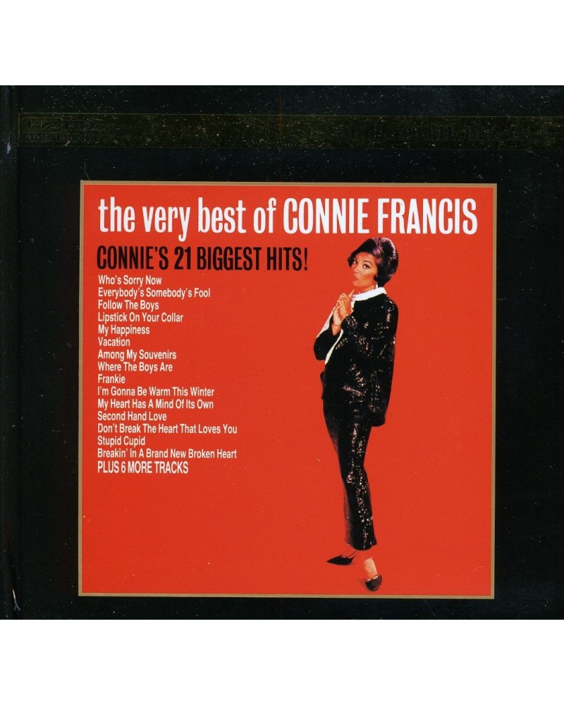 Connie Francis VERY BEST OF CONNIE FRANCIS CD $15.73 CD