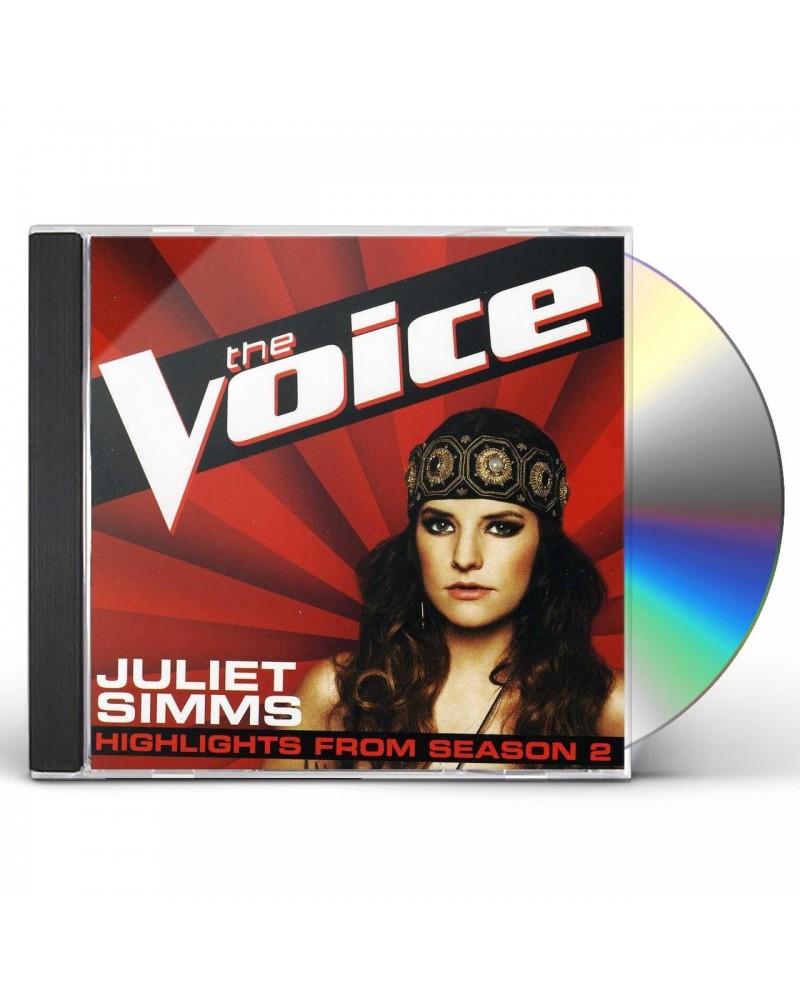 Juliet Simms VOICE: HIGHLIGHTS FROM SEASON 2 CD $7.99 CD