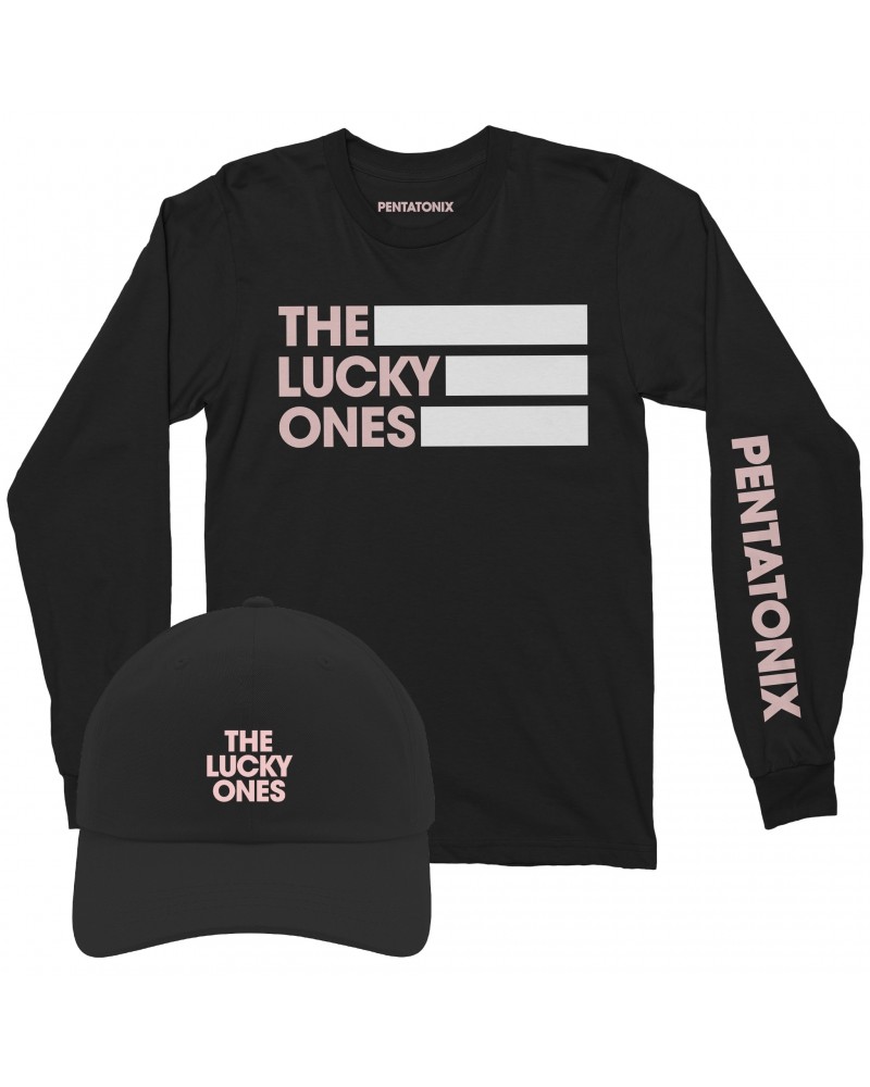 Pentatonix Lucky Bars Long Sleeve & Hat Bundle $8.39 Shirts