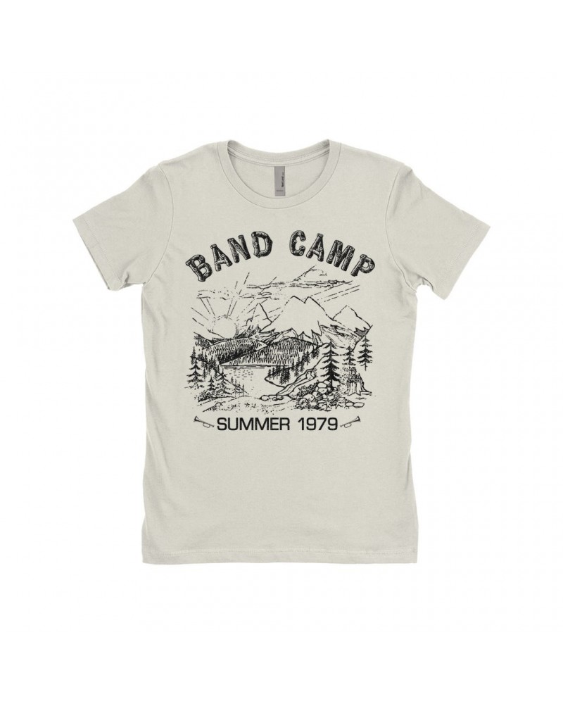 Music Life Ladies' Boyfriend T-Shirt | Band Camp Shirt $10.10 Shirts