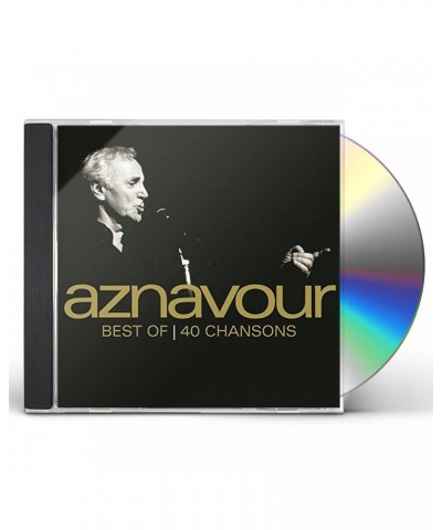 Charles Aznavour BEST OF 40 CHANSONS CD $3.29 CD