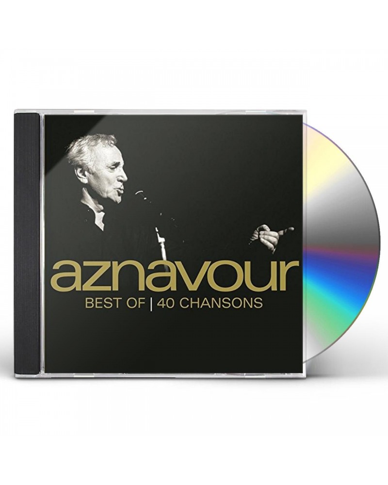 Charles Aznavour BEST OF 40 CHANSONS CD $3.29 CD