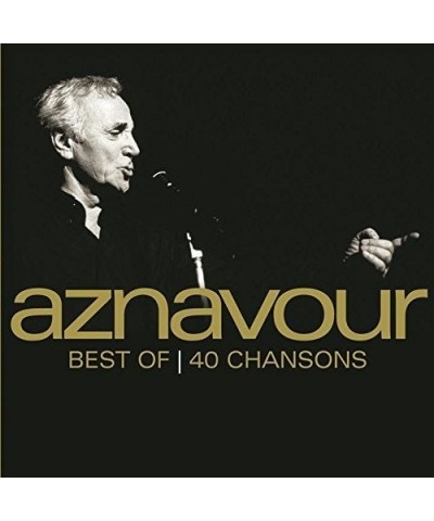 Charles Aznavour BEST OF 40 CHANSONS CD $3.29 CD