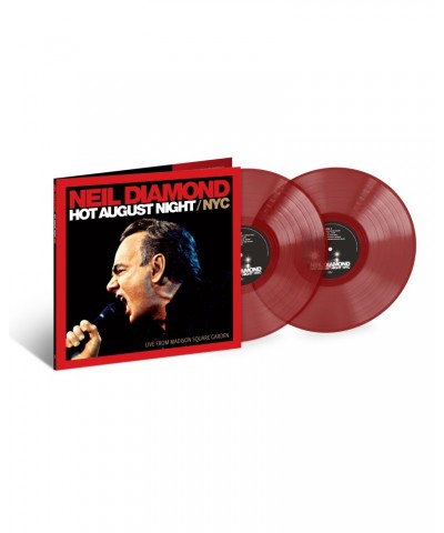 Neil Diamond Hot August Night/NYC Live From Madison Square Garden 2LP CE Translucent Ruby Red (Vinyl) $9.49 Vinyl