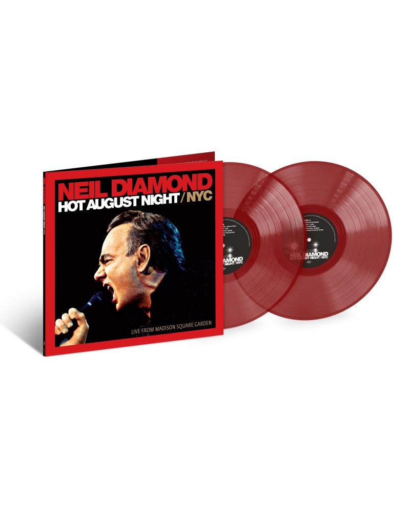 Neil Diamond Hot August Night/NYC Live From Madison Square Garden 2LP CE Translucent Ruby Red (Vinyl) $9.49 Vinyl