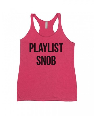 Music Life Ladies' Tank Top | Playlist Snob Shirt $5.17 Shirts