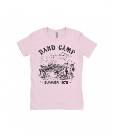 Music Life Ladies' Boyfriend T-Shirt | Band Camp Shirt $10.10 Shirts