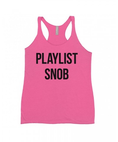 Music Life Ladies' Tank Top | Playlist Snob Shirt $5.17 Shirts