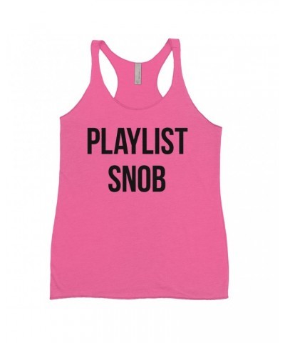 Music Life Ladies' Tank Top | Playlist Snob Shirt $5.17 Shirts