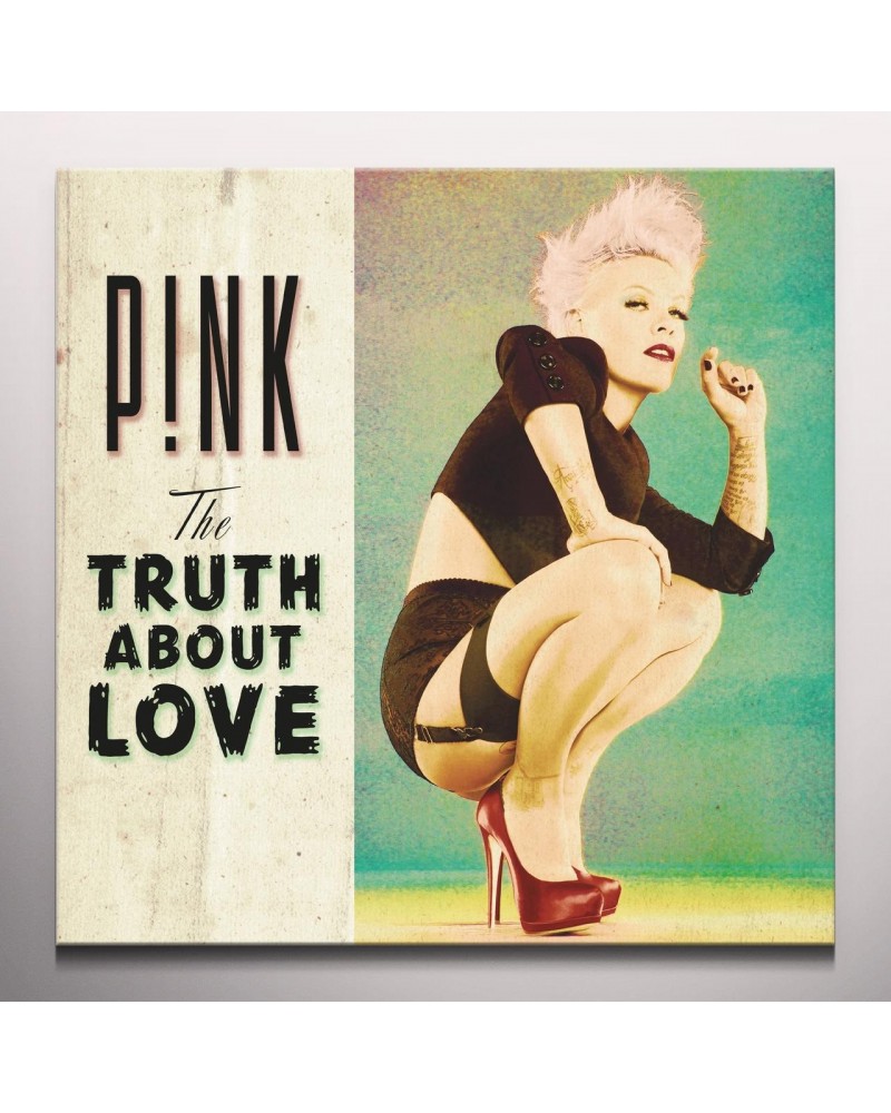 P!nk TRUTH ABOUT LOVE - Colored Double Vinyl Record $8.32 Vinyl