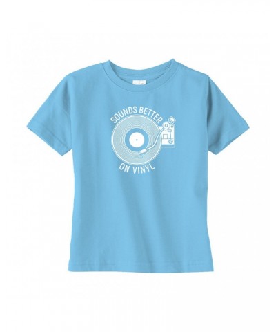 Music Life Toddler T-shirt | Vinyl Sounds Better Toddler Tee $6.29 Shirts