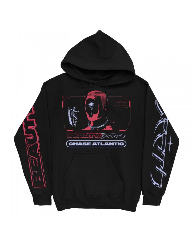 Chase Atlantic BEAUTY IN DEATH Hoodie $7.24 Sweatshirts