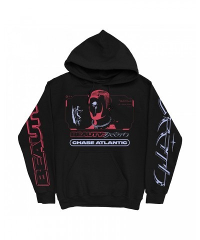 Chase Atlantic BEAUTY IN DEATH Hoodie $7.24 Sweatshirts