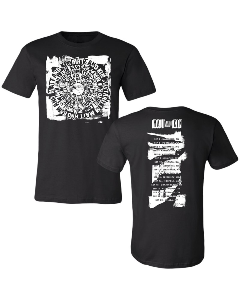 Matt and Kim Fall 2018 Spiral Tour Tee $6.35 Shirts