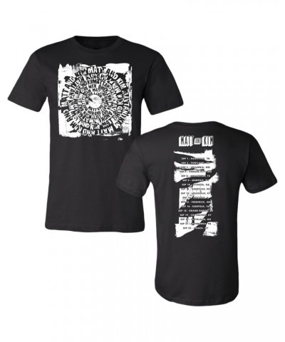 Matt and Kim Fall 2018 Spiral Tour Tee $6.35 Shirts