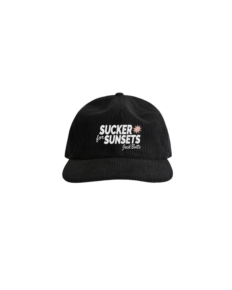 Jack Botts Sucker For Sunsets Cord Cap (Black) $7.42 Hats