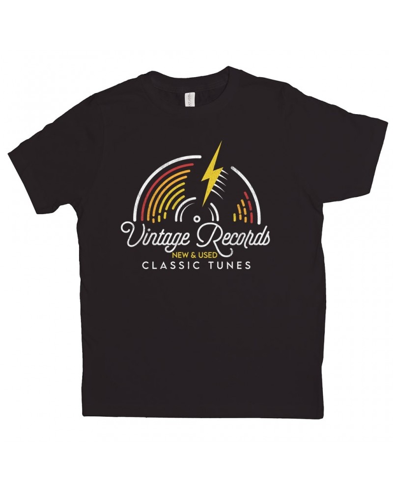 Music Life Kids T-shirt | Classic Vintage Records Kids Tee $8.45 Kids