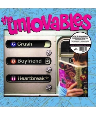 The Unlovables CRUSH BOYFRIEND HEARTBREAK Vinyl Record $6.88 Vinyl