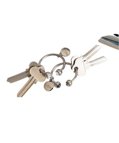 Sarah Brightman Unisex Circle Key Ring - Crystal $18.31 Accessories