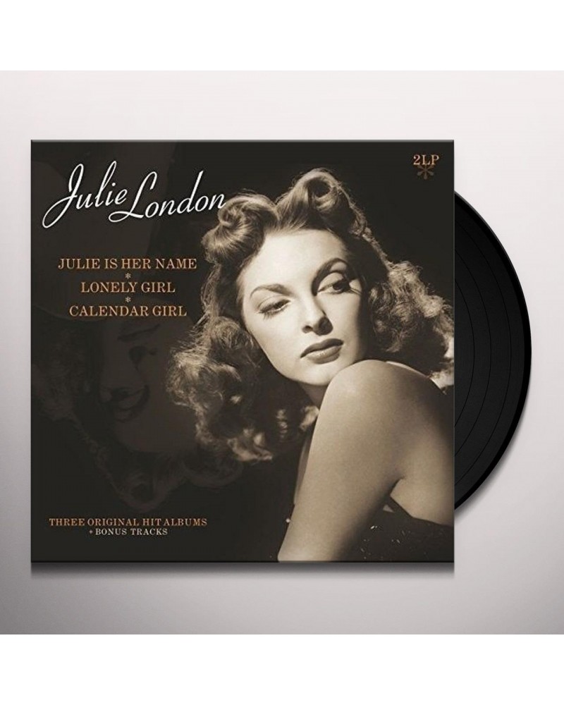 Julie London JULIE IS HER NAME / LONELY GIRL / CALANDER GIRL Vinyl Record $14.25 Vinyl