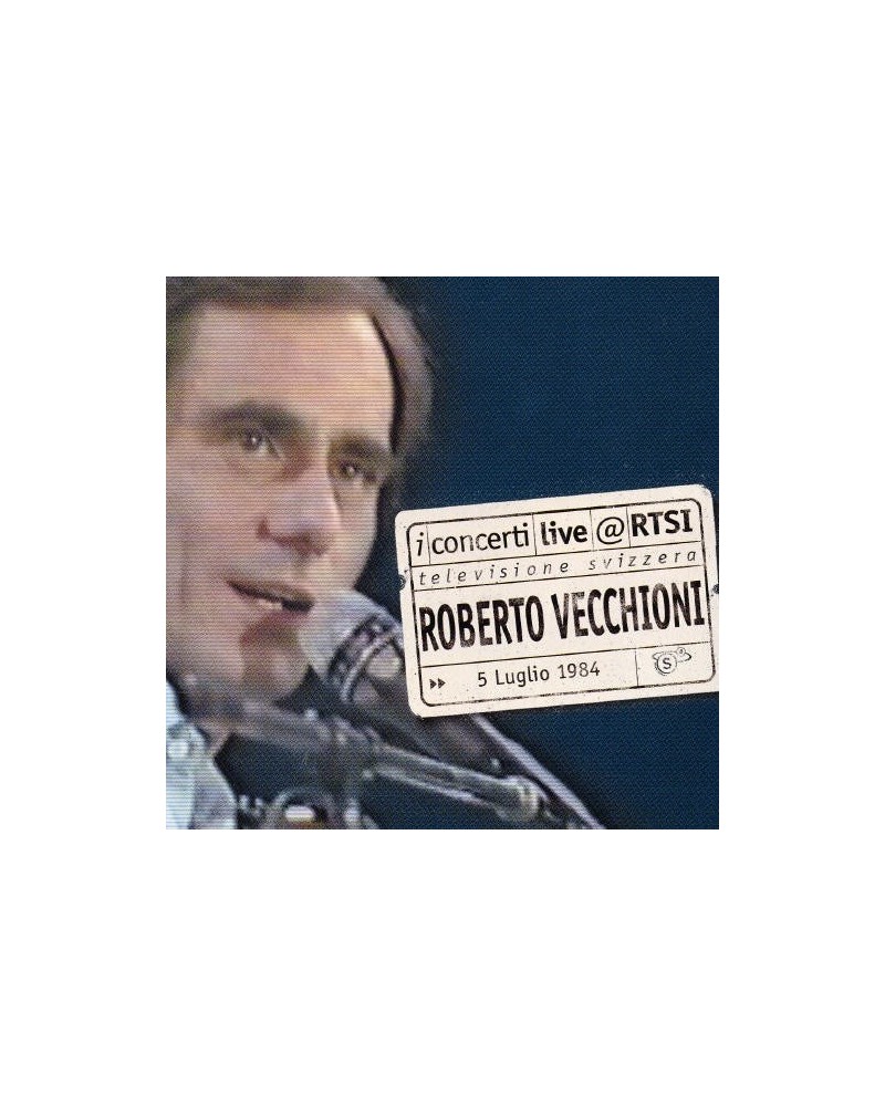 Roberto Vecchioni LIVE AT RTSI CD $16.72 CD