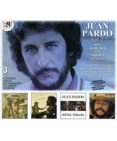 Juan Pardo VOL 2 TODAS SUS GRABACIONES EN ARIOLA 1973-1976 CD $5.59 CD