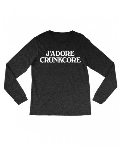 Music Life Long Sleeve Shirt | J'Adore Crunkcore Shirt $11.51 Shirts