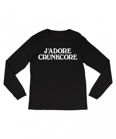 Music Life Long Sleeve Shirt | J'Adore Crunkcore Shirt $11.51 Shirts