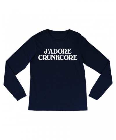 Music Life Long Sleeve Shirt | J'Adore Crunkcore Shirt $11.51 Shirts