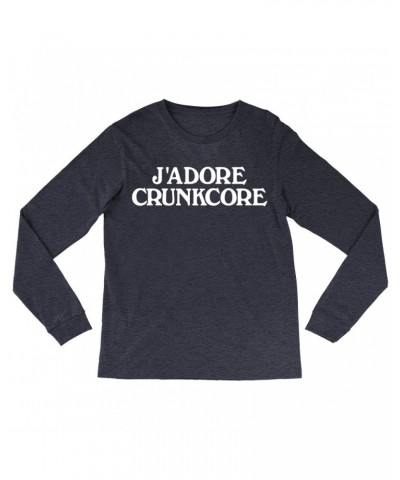 Music Life Long Sleeve Shirt | J'Adore Crunkcore Shirt $11.51 Shirts