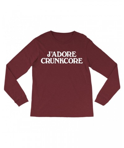 Music Life Long Sleeve Shirt | J'Adore Crunkcore Shirt $11.51 Shirts