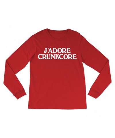 Music Life Long Sleeve Shirt | J'Adore Crunkcore Shirt $11.51 Shirts