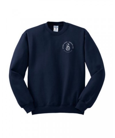 Mat and Savanna Shaw Navy Blue Crewneck Sweatshirt $5.01 Sweatshirts