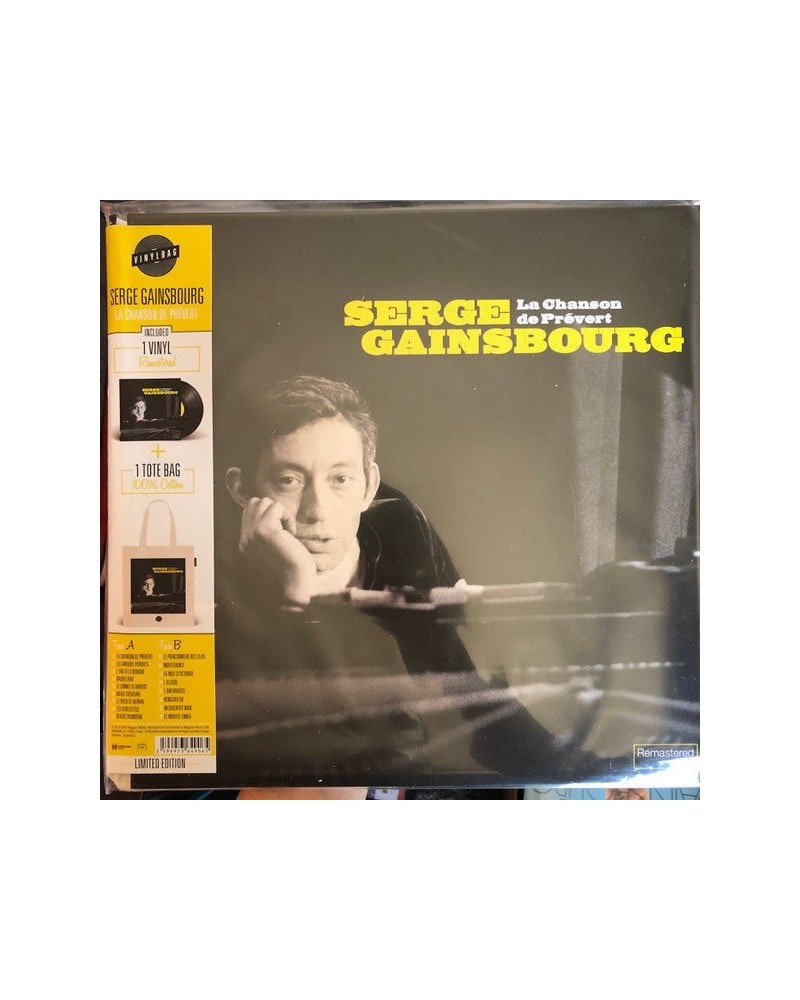 Serge Gainsbourg La Chanson de Prévert - LP + Tote Bag $9.43 Vinyl