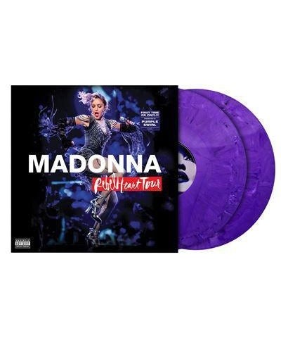 Madonna Rebel Heart Tour (X) (Purple Galaxy Swirl/2LP) Vinyl Record $2.88 Vinyl