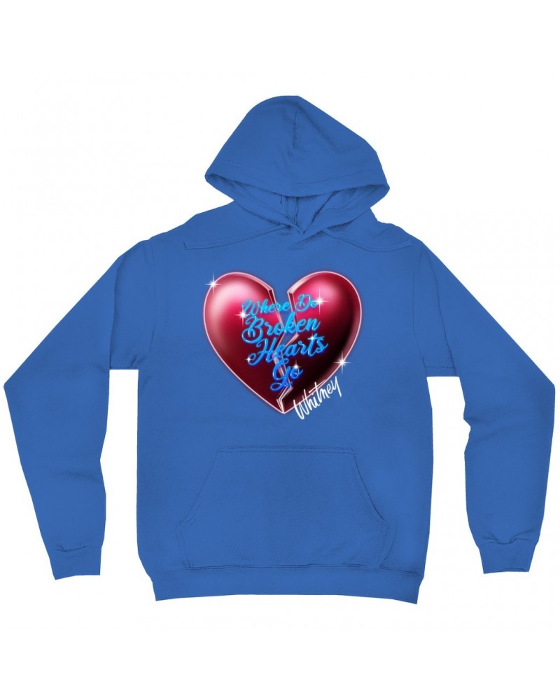 Whitney Houston Hoodie | Where Do Broken Hearts Go Hoodie $6.88 Sweatshirts