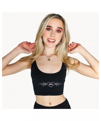 Piper Rockelle Roses Crop Tank $11.04 Shirts